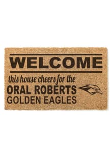 Oral Roberts Golden Eagles 18x30 Welcome Door Mat
