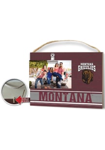 Montana Grizzlies Clip It Colored Logo Photo Picture Frame