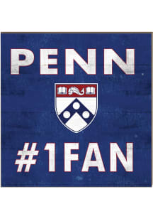 KH Sports Fan Pennsylvania Quakers 10x10 #1 Fan Sign