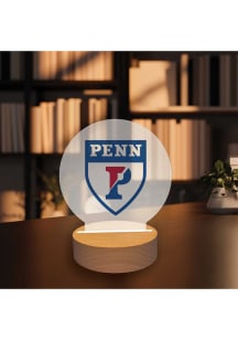 Pennsylvania Quakers Logo Light Desk Accessory