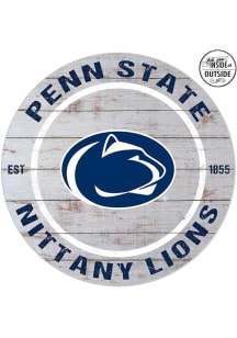 KH Sports Fan Penn State Nittany Lions 20x20 In Out Weathered Circle Sign