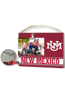 New Mexico Lobos Clip It Colored Logo Photo Picture Frame