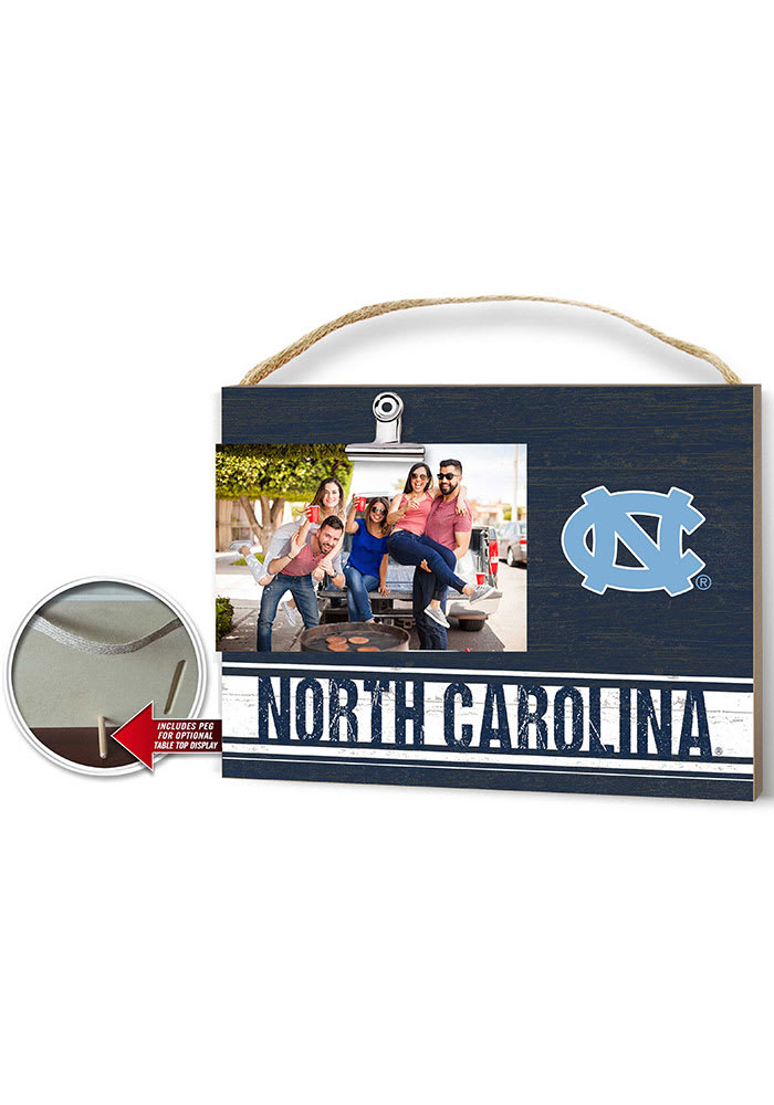 North Carolina Tar Heels Clip It Colored Logo Photo Picture Frame
