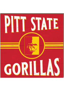 KH Sports Fan Pitt State Gorillas 10x10 Retro Sign