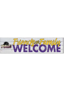 Jardine Prairie View A&amp;M Panthers 40x10 Welcome Sign - Purple