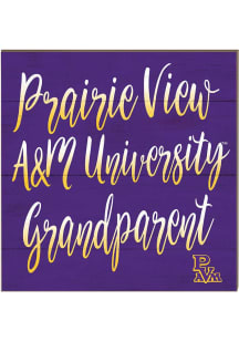 KH Sports Fan Prairie View A&amp;M Panthers 10x10 Grandparents Sign
