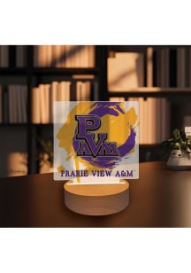 Prairie View A&amp;M Panthers Paint Splash Light Desk Accessory