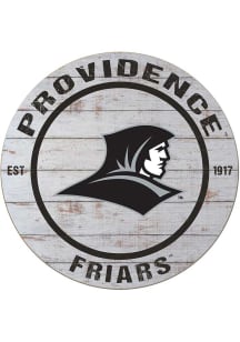 KH Sports Fan Providence Friars 20x20 Weathered Circle Sign