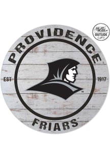 KH Sports Fan Providence Friars 20x20 In Out Weathered Circle Sign