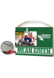 North Texas Mean Green Clip It Colored Logo Photo Picture Frame