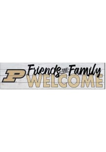 KH Sports Fan Purdue Boilermakers 40x10 Welcome Sign