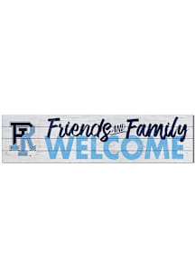 KH Sports Fan Rhode Island Rams 40x10 Welcome Sign - Blue