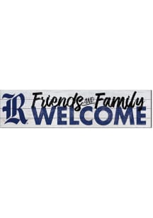 KH Sports Fan Rice Owls 40x10 Welcome Sign
