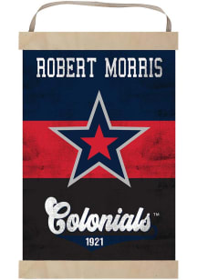 KH Sports Fan Robert Morris Colonials Reversible Retro Banner Sign