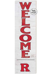 KH Sports Fan Rutgers Scarlet Knights 10x35 Welcome Sign