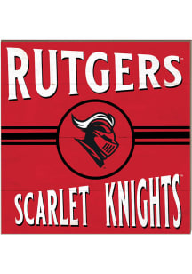 KH Sports Fan Rutgers Scarlet Knights 10x10 Retro Sign