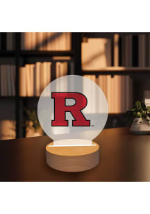 Red Rutgers Scarlet Knights Logo Light Desk Accessory