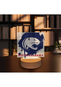 South Alabama Jaguars Paint Splash Light Desk Accessory