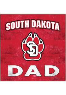 KH Sports Fan South Dakota Coyotes 10x10 Dad Sign