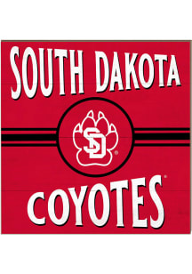 KH Sports Fan South Dakota Coyotes 10x10 Retro Sign