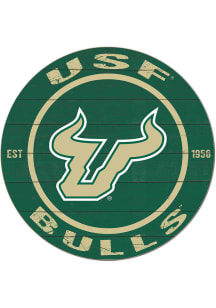 KH Sports Fan South Florida Bulls 20x20 Colored Circle Sign
