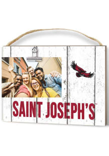 Saint Josephs Hawks Clip It Frame Picture Frame