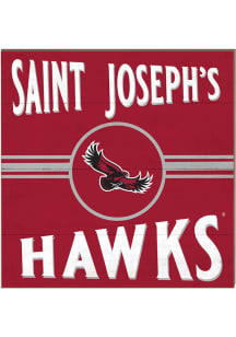 KH Sports Fan Saint Josephs Hawks 10x10 Retro Sign