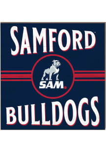 KH Sports Fan Samford University Bulldogs 10x10 Retro Sign