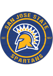 KH Sports Fan San Jose State Spartans 20x20 Colored Circle Sign