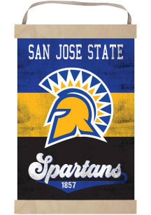 KH Sports Fan San Jose State Spartans Reversible Retro Banner Sign