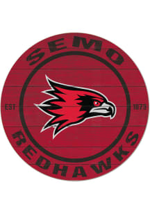 KH Sports Fan Southeast Missouri State Redhawks 20x20 Colored Circle Sign