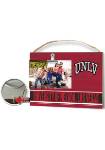 UNLV Runnin Rebels Clip It Colored Logo Photo Picture Frame