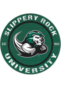 KH Sports Fan Slippery Rock 20x20 Colored Circle Sign