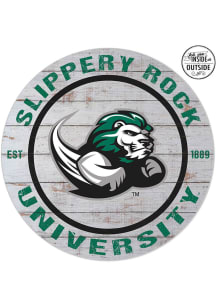 KH Sports Fan Slippery Rock 20x20 In Out Weathered Circle Sign