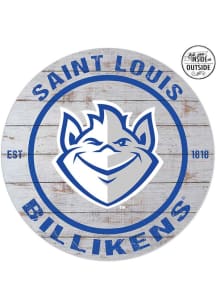 KH Sports Fan Saint Louis Billikens 20x20 In Out Weathered Circle Sign