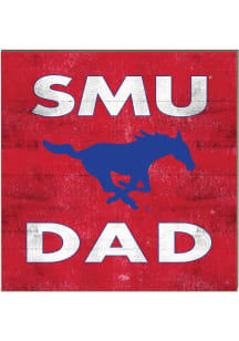 KH Sports Fan SMU Mustangs 10x10 Dad Sign
