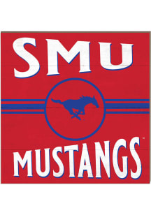 KH Sports Fan SMU Mustangs 10x10 Retro Sign