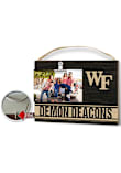 Wake Forest Demon Deacons Clip It Colored Logo Photo Picture Frame - Gold