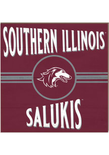KH Sports Fan Southern Illinois Salukis 10x10 Retro Sign