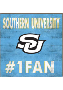 KH Sports Fan Southern University Jaguars 10x10 #1 Fan Sign