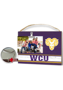 West Chester Golden Rams Clip It Colored Logo Photo Picture Frame