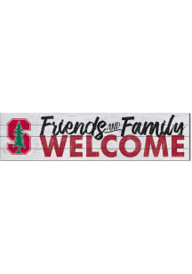 KH Sports Fan Stanford Cardinal 40x10 Welcome Sign