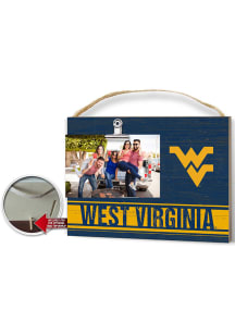 West Virginia Mountaineers Clip It Colored Logo Photo Picture Frame