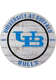 KH Sports Fan Buffalo Bulls 20x20 Weathered Circle Sign