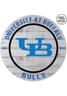 KH Sports Fan Buffalo Bulls 20x20 In Out Weathered Circle Sign