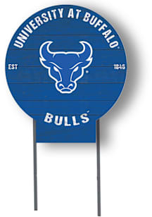 Buffalo Bulls KH Sports Fan 20x20 Color Logo Circle Yard Sign - Blue