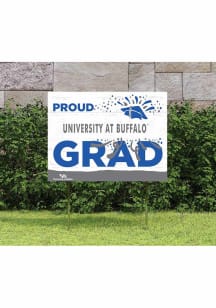 Buffalo Bulls 18x24 Proud Grad Logo Yard Sign