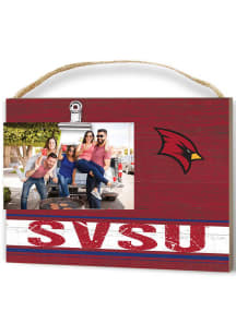 Saginaw Valley State Cardinals Clip It Colored Logo Photo Picture Frame