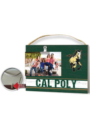 Cal Poly Mustangs Clip It Colored Logo Photo Picture Frame