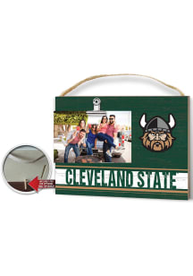 Cleveland State Vikings Clip It Colored Logo Photo Picture Frame